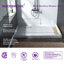 Base de plateau de douche 60 po x 36 po à simple seuil avec ensemble de bonde et couvercle de bonde inclus, antidérapant-60231228-65273747