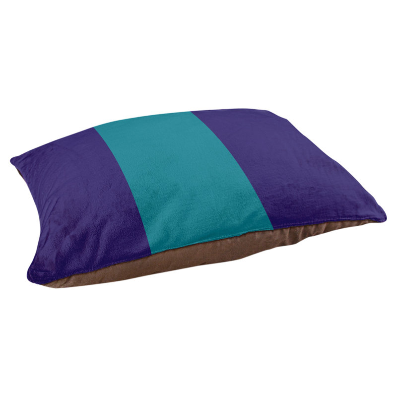 Coussin d'extérieur pour chien Florida Tribe, Extra Large (50" W x 40" D x 17" H)), Dark Purple/Teal/Dark Purple