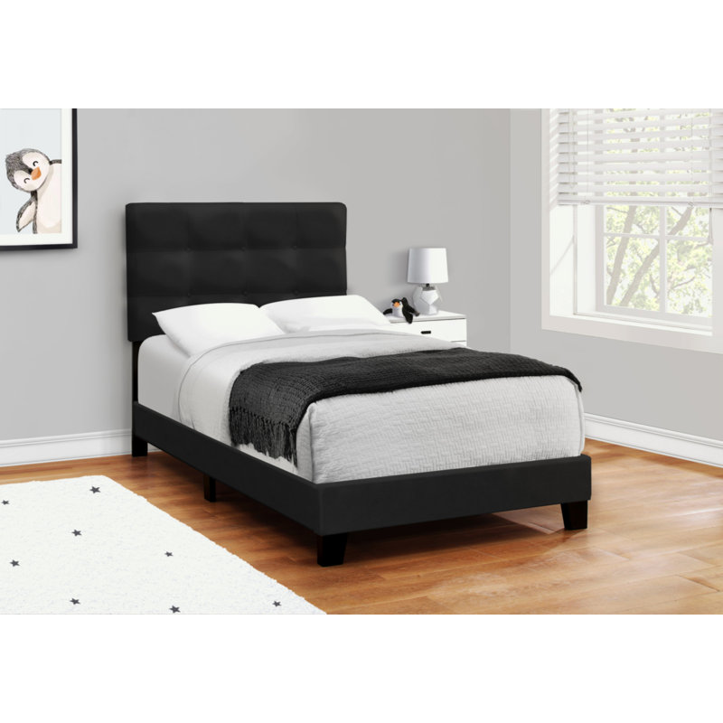 Bed, Twin, Black