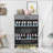 Shoe Cabinet, Slate Gray Freestanding Entryway Organizer with 2 Flip Drawers | Contemporary | MDF Wood-154356320