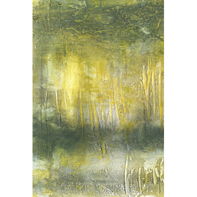 Treeline Abstract I by Jennifer Goldberger - Wrapped Canvas Painting