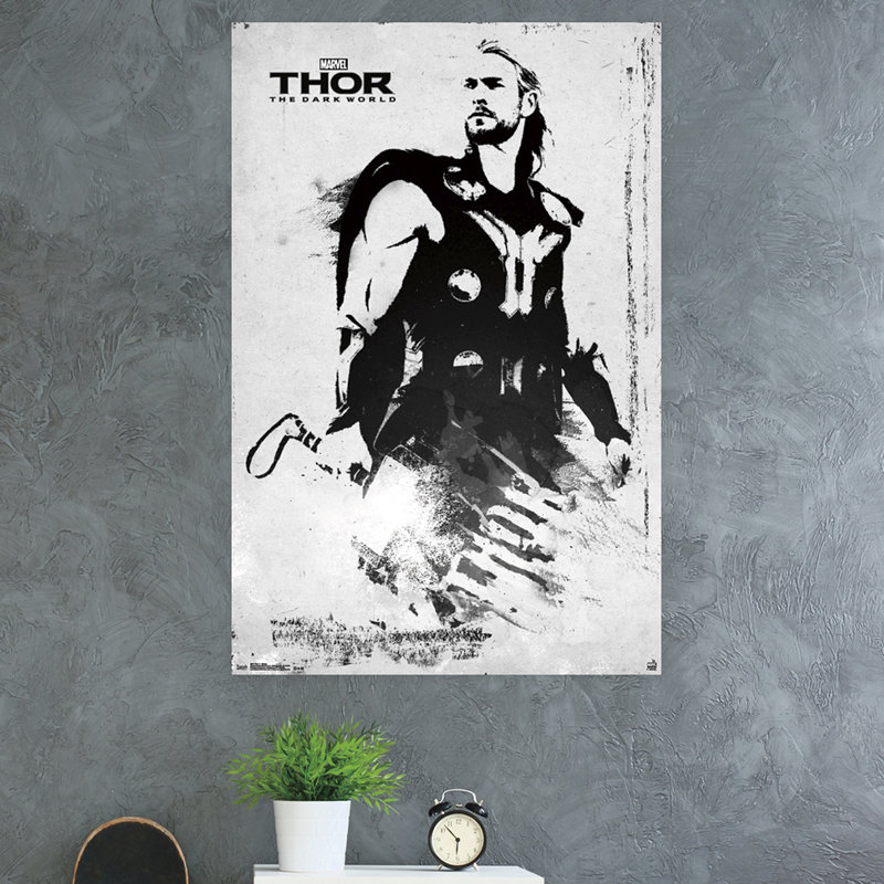 Impression sur papier 2 tampons thor