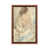 Toile classique avec cadre brun