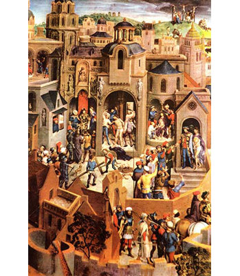 « la passion du christ »-impression d’art graphique