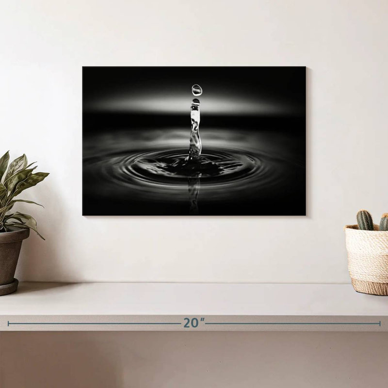 Kerrick Dramatic Water Drop, 8" H x 12" W