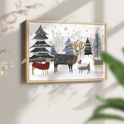 Chirstmas Art-CDLXV - Reproduction encadrée - Restickable
