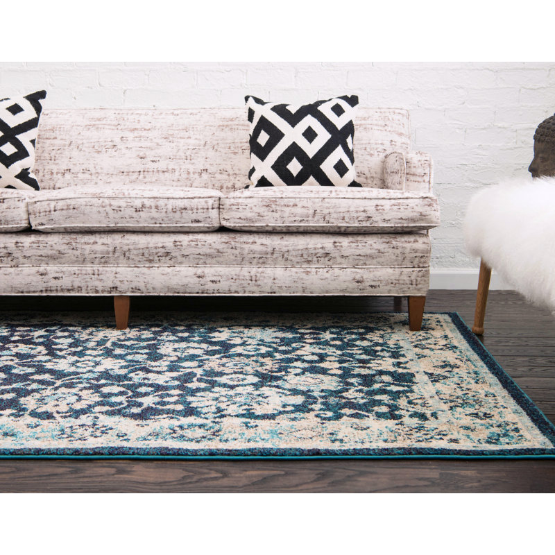 Kalf Abstract Indoor Rug, Rectangle 5'3" x 7'9"