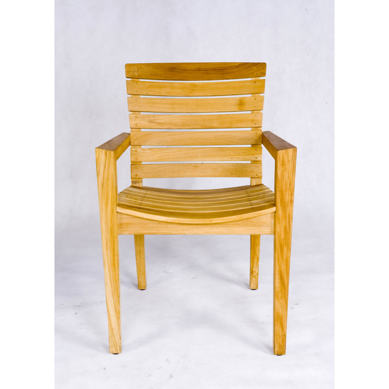 Teak Solid Wood Arm Chair