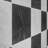 Ornate Checkerboard 12 In. X 12 In. Tumbled Marble Checkerboard Floor And Wall Tile (20 Sq. Ft. / Case)-124973757