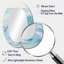 Miroir mural bleu et blanc Simplicity Beach-208723506