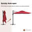 Parasol en porte-à-faux carré Gilda-263826252