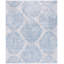 Tapis gris / bleu Jessa Ikat-2070886626