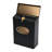 Designer Vertical Wall-Mount Locking Mailbox-111241076