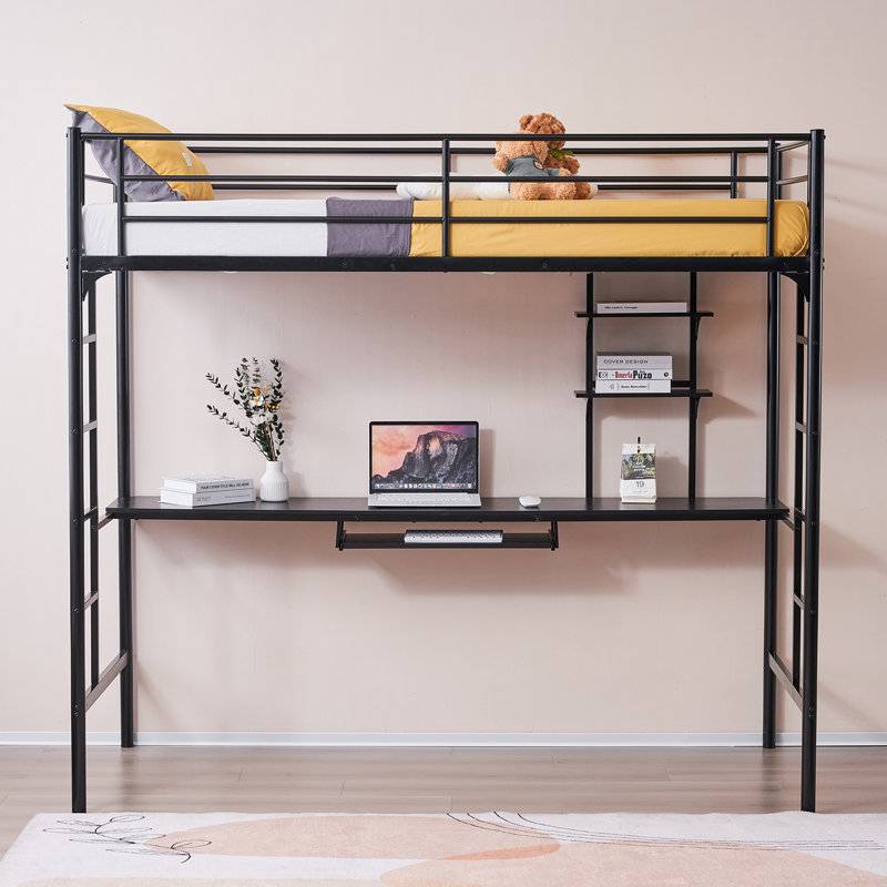 Lit mezzanine avec plateforme intégrée Orma par Mason & Marbles