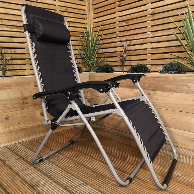 Cennet Metal Outdoor Lounge Chair
