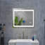 Miroir de salle de bain DEL-1744370565
