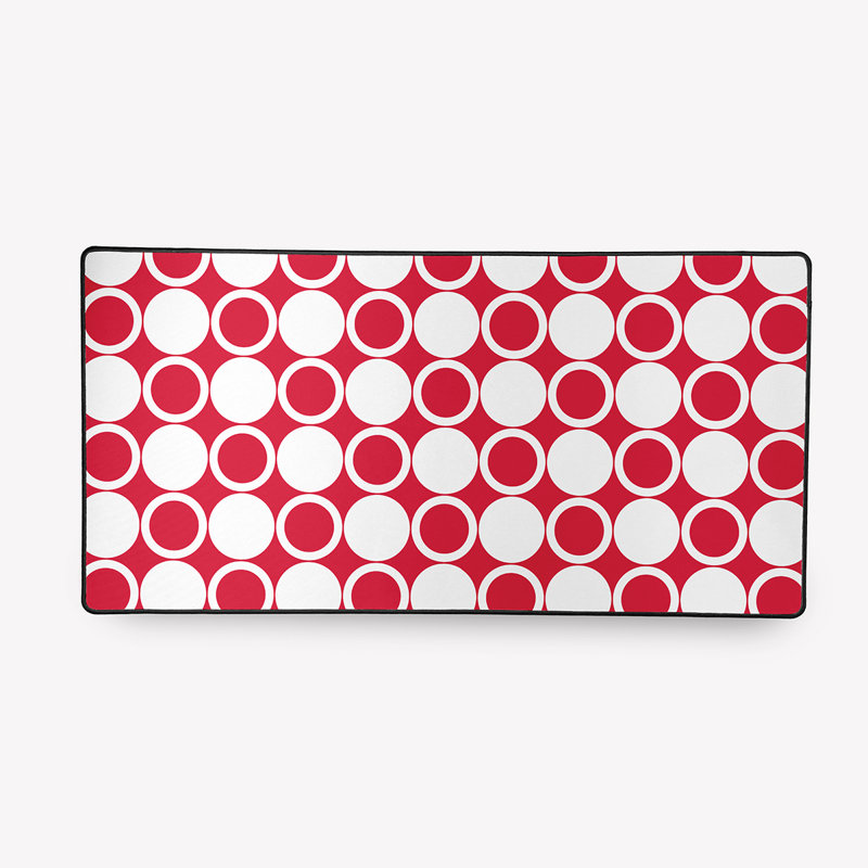 Sous-main Dannie, Rouge