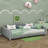 Sofabed With A Cloud-Shaped Backrest And Upholstered Seating-2012405086-2012405085