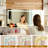 Modern Chic Vanity Table With Adjustable Lighting