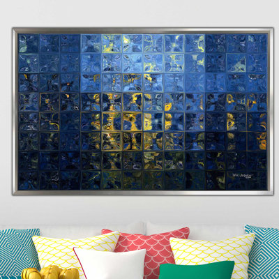 « méditerranéen », reproduction d’art sur toile