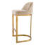 Condos Upholstered Stool with Metal Frame-1846828297-1846828300