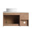 Meuble-lavabo mural contemporain avec lavabo d'art en céramique-63668931-63668929