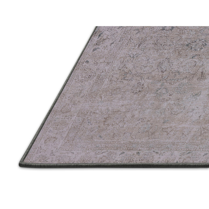 Tapis oriental gris Reza, Rectangle 3 pi x 5 pi