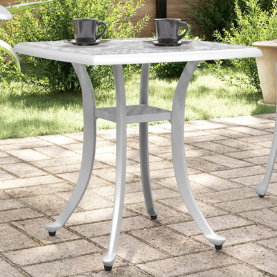 Canora Grey Patio Table 20.9"X20.9"X20.9" Aluminum
