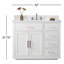 Ensemble de meuble-lavabo simple 42 po Ingalls-1634237856