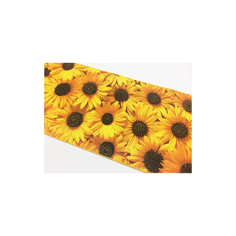 Sunflowers Print Table Runner, 108" L x 12" W