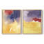 Impression encadrée Golden Sunset I-Premium - prête à être accrochée - aucun clou requis - aucun clou requis-1338662005-1338662031