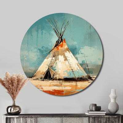 Marnika - People Round Metal Art