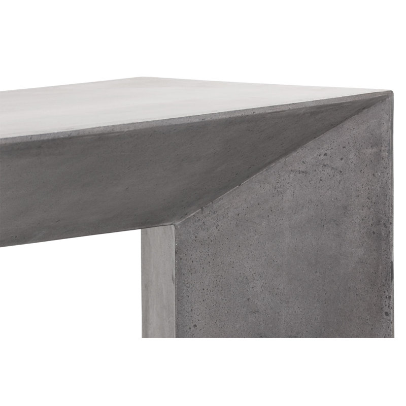 Buettner 55.25'' Console Table - Grey