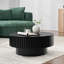 Table basse ronde en MDF avec rangement-332990706