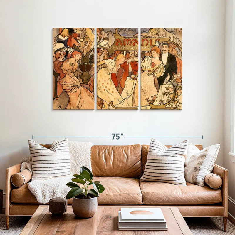 Leisha Amants, 36" H x 57" W