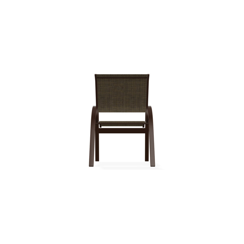 Aruba II Outdoor Dining Chair, Kona, Beacon Taupe Sunbrella®