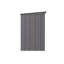 Remise de rangement Classic en acier, 10 x 4, gris anthracite-67124420
