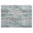 Machine Washable Indoor/Outdoor Cinead ACN1684 Teal Rug-104737731