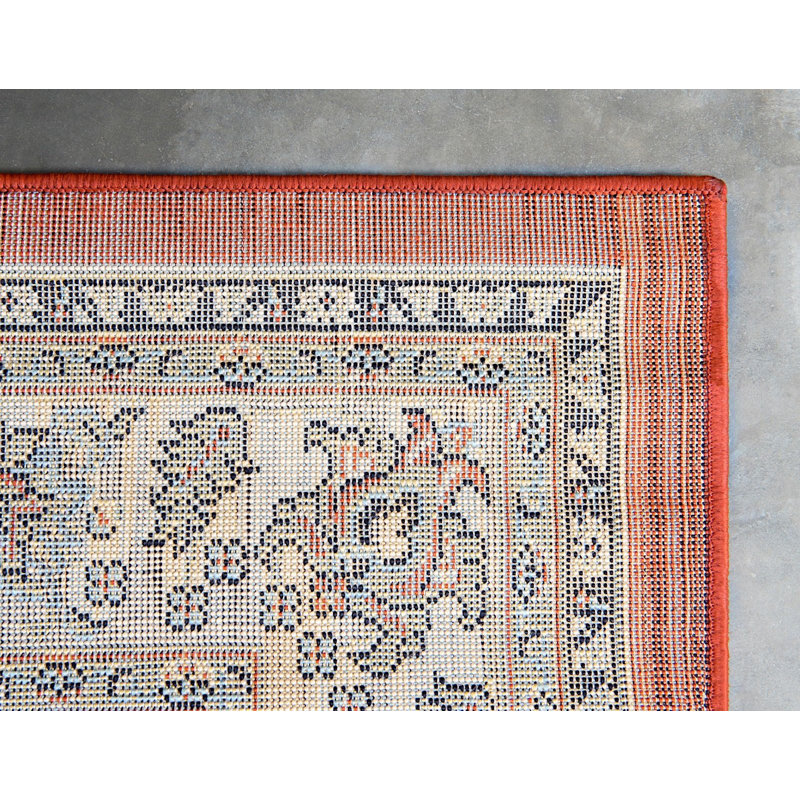 Zayandeh Oriental Indoor Rug, Round 8'