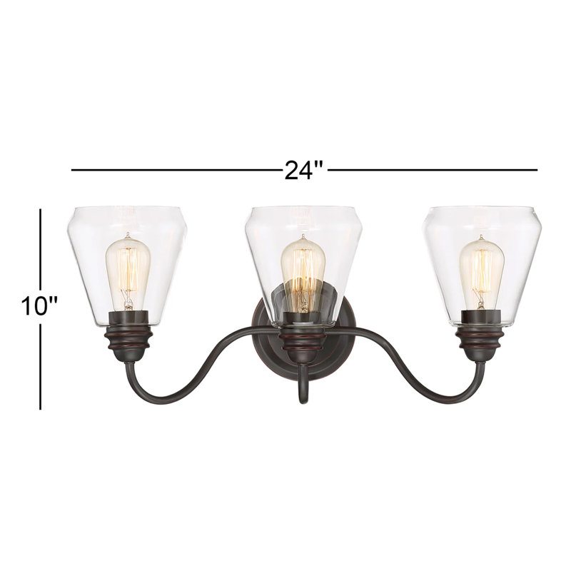 Coldiron 3 - Light Dimmable Vanity Light