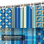 Rideau de douche avec 12 crochets Golf-1256144822