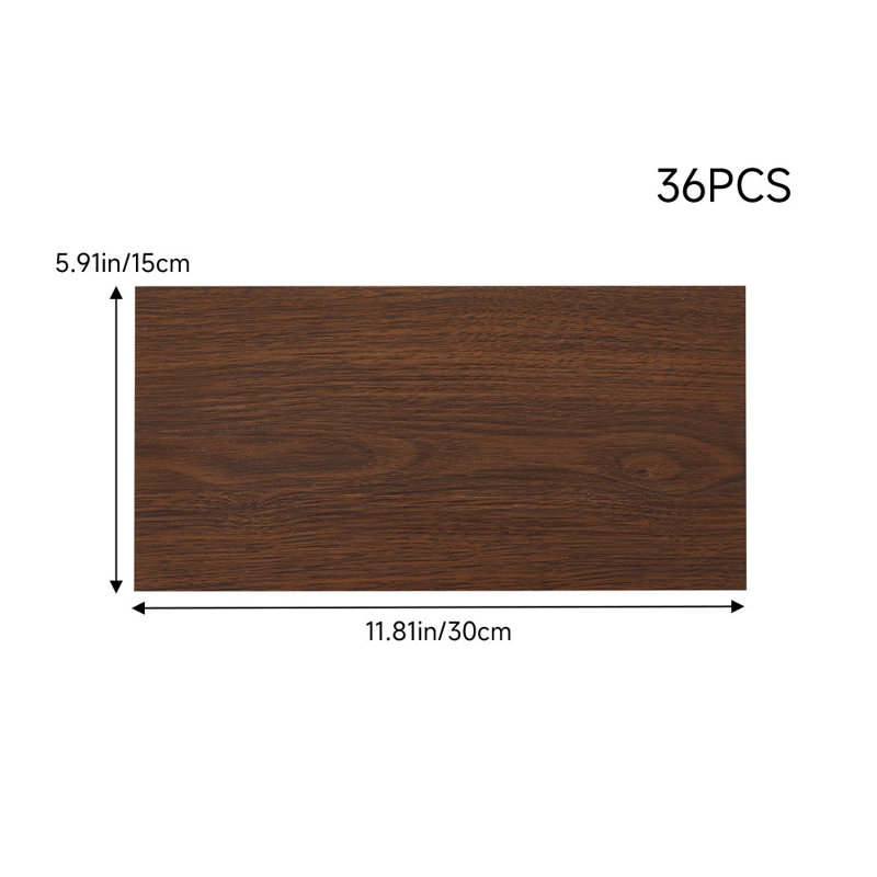 Set of 36 Self-adhesive PVC Flooring