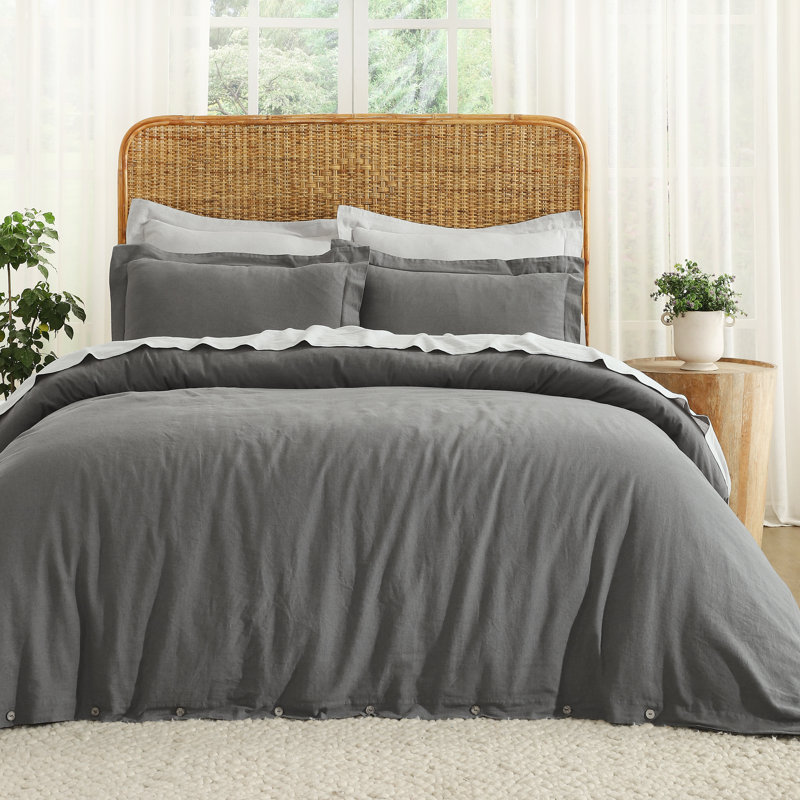 Ensemble de housse de couette avec taies décoratives 3 pièces Orion, Housse de couette double / grand + 2 taies décora