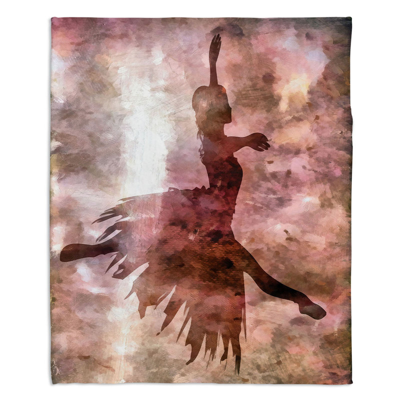 Hand Woven Throw Blanket, 51" x 60"