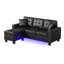 Canapé modulaire réversible en PVC