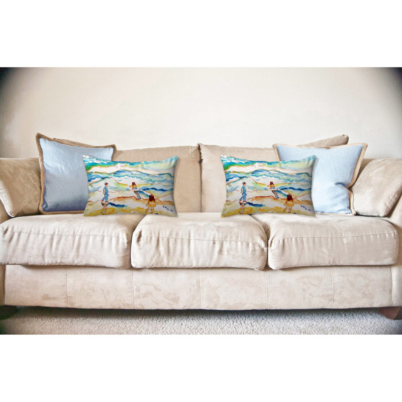  Coussin rectangulaire intérieur / extérieur Play at the Beach