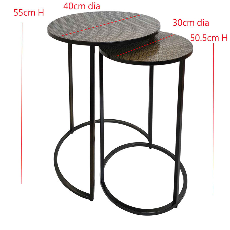 Jacomine Frame Nest Of Tables