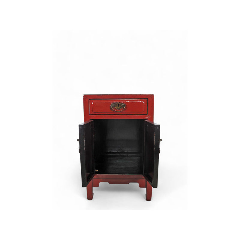 1 - Drawer Solid Wood Nightstand