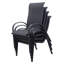 Fauteuil de patio empilable Abbie-Lea
