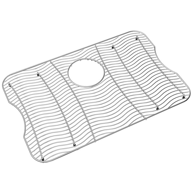 Grille d'évier 15 po x 23 po, Arrière central